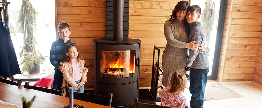 Morso Cast Iron Fireplace Insert Installation in Alameda, California