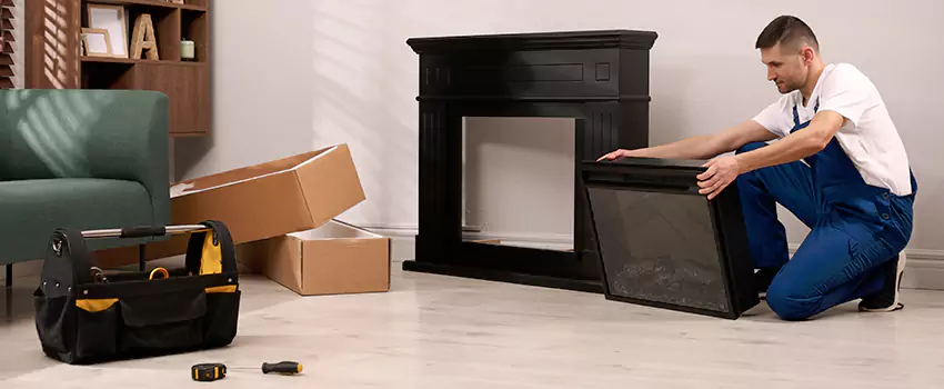 Old Rusted Metal Fireplace Repair And Replacement in Alameda, CA