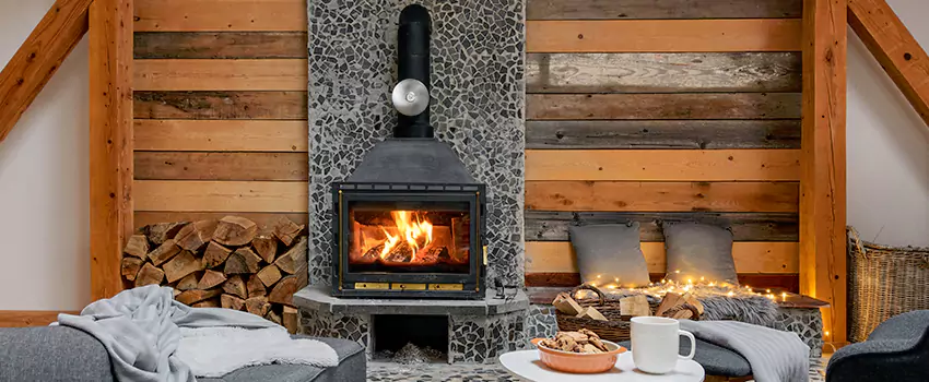 Thelin Hearth Products Direct Vent Gas Stove Fireplace Inspection in Alameda, California
